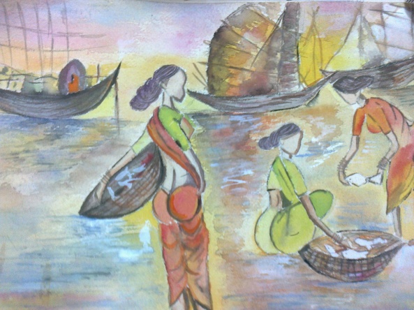 The fisherwomen ! ( Indian)